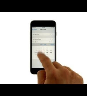 Установка даты и времени на 1 января 1970 г. на устройстве iOS, причина не загружается
