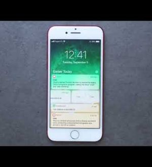 Как найти уведомления в iOS 11s Новый экран блокировки и титульный лист