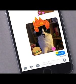 Сообщения в iOS 10: как установить и использовать стикеры