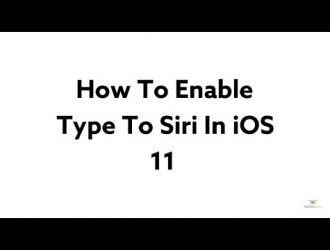 Как включить тип для Siri в iOS 11