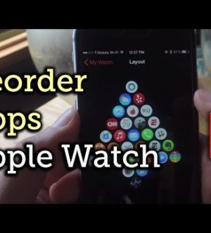 Как изменить макет приложений на Apple Watch