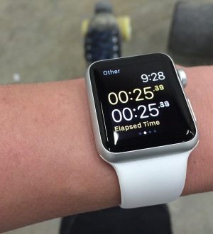 Apple Watch + ролик дерби = любовь |