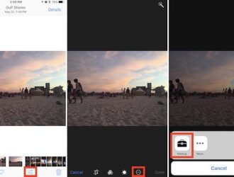 Фотографии в iOS 10: как найти и использовать разметку изображения
