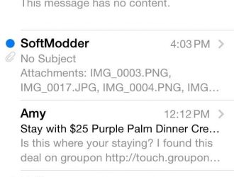 Хорошее и плохое в iOS 8s Новые жесты смахивания в Mail для iPhone