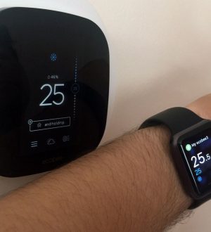 Использование Wi-Fi-термостата Ecobee3 с Apple Watch |