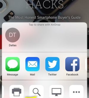 Используйте опцию «Печать» для создания PDF-файлов заметок, веб-страниц и прочего на вашем iPhone