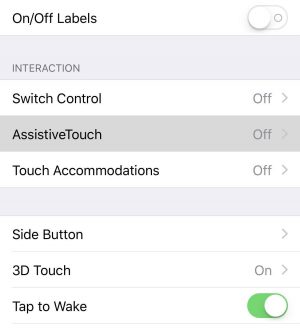 Как добавить кнопку виртуального дома в iPhone X с помощью AssistiveTouch