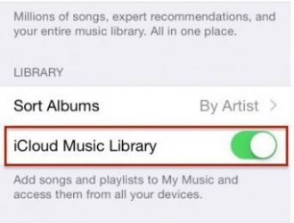 Как добавить музыкальный контент Apple в нашу музыкальную библиотеку