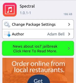 Как добавить обложку альбома Ambient на экран блокировки при прослушивании музыки в iOS 7
