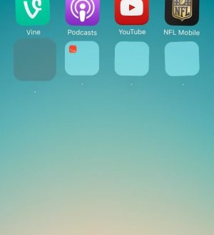 Как добавить папки в другие папки на главном экране iOS 9