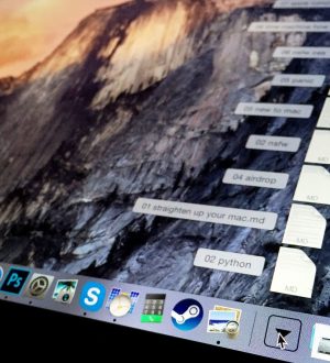 Как добавить теги в док в OS X Yosemite |