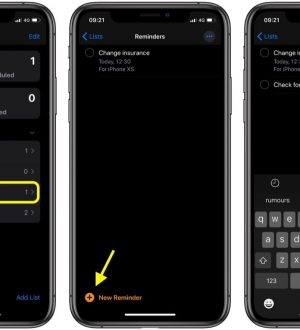 Как добавить заметки и ссылки на напоминания в iOS