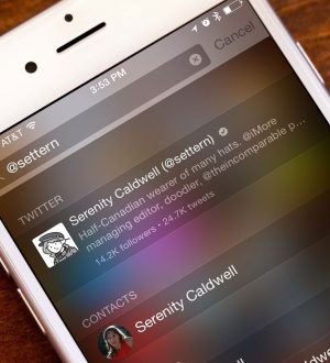 Как искать имена пользователей и хэштеги в Twitter с помощью Spotlight |