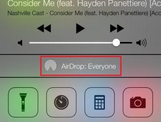 Как использовать AirDrop для обмена фотографиями, контактами и другими файлами в iOS 7