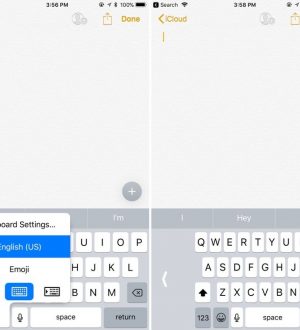 Как использовать новую одноручную клавиатуру в iOS 11