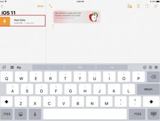 Как использовать новые функции закрепления и таблиц в Notes в iOS 11 и macOS High Sierra