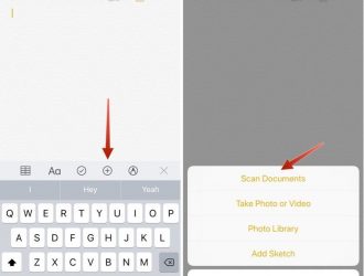 Как использовать новый сканер документов iOS 11 в заметках на iPad и iPhone