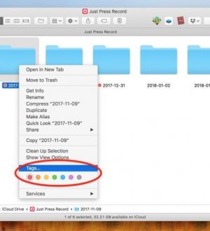 Как использовать теги для организации файлов и папок в macOS