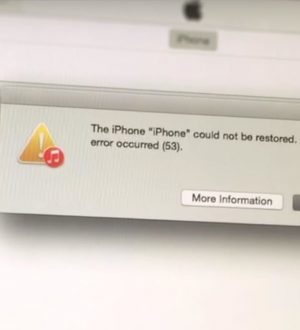 Как исправить ошибку 53 на вашем кирпичном iPhone