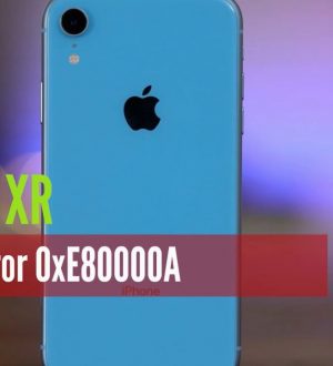 Как исправить ошибку iPhone XR iTunes 0xE80000A