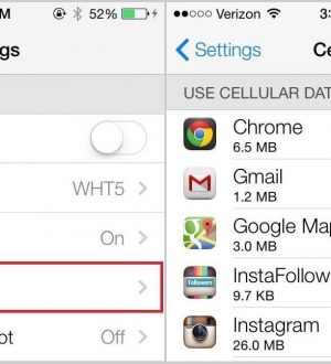 Как контролировать использование данных приложений в iOS 7 и отключить приложения, требующие данных, от поглощения ваших денег