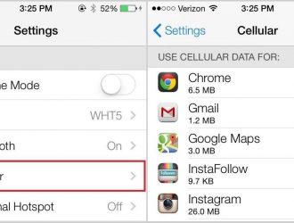 Как контролировать использование данных приложений в iOS 7 и отключить приложения, требующие данных, от поглощения ваших денег