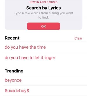 Как найти песни по текстам в Apple Music для iOS 12 — с подпиской или без