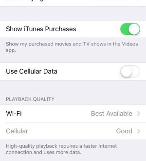 Как настроить качество видео WiFi на вашем iPhone в iOS 10