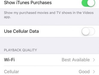 Как настроить качество видео WiFi на вашем iPhone в iOS 10
