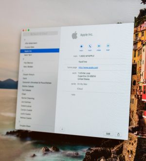 Как настроить карты контактов на вашем Mac |
