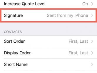 Как настроить подпись электронной почты для iPhone — полное руководство