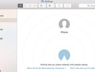 Как обмениваться файлами между MAC и iPhone, используя Airdrop