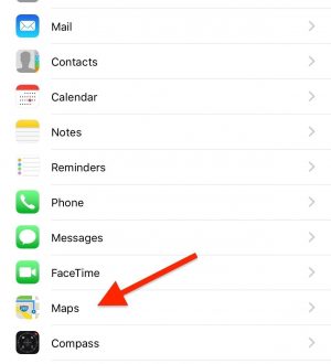 Как отключить индикатор ограничения скорости в Maps для iPhone в iOS 11