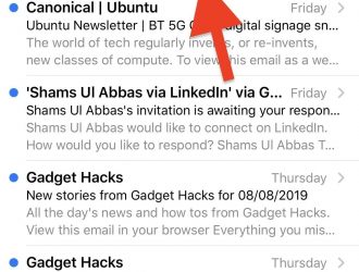Как отключить потоки сообщений электронной почты в почтовом приложении iOS 13s, чтобы перестать раздражать уведомления