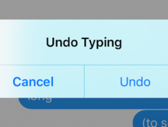 Как отключить Shake To Undo на iOS 9