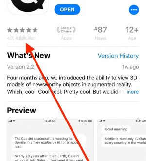 Как отсортировать обзоры App Store на вашем iPhone в iOS 11.3