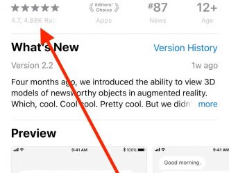Как отсортировать обзоры App Store на вашем iPhone в iOS 11.3