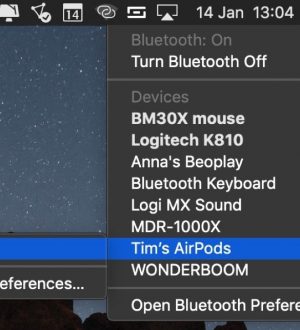 Как использовать AirPods на вашем Mac и настроить элементы управления