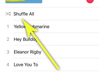 Как перемешать все песни в приложении Apple Music в iOS 10