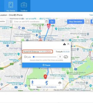 Как подделать местоположение GPS на iPhone