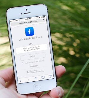 Как поделиться действием в Launch Center Pro |