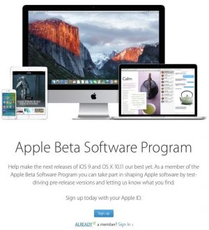 Как подписаться на публичный бета-просмотр iOS 9 для iPad или iPhone