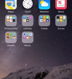 Как получить черный док и папки на главном экране вашего iPhone