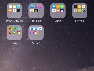 Как получить черный док и папки на главном экране вашего iPhone