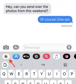 Как получить доступ к библиотеке фотографий в сообщениях для iOS 12, чтобы отправить уже сделанные фотографии и видеоролики