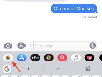 Как получить доступ к библиотеке фотографий в сообщениях для iOS 12, чтобы отправить уже сделанные фотографии и видеоролики