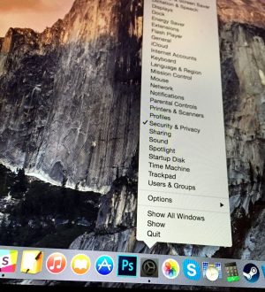 Как получить доступ к любой системе Mac настройки в один клик |