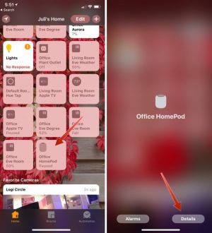 Как получить доступ к настройкам HomePods