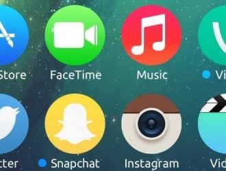 Как получить эти круглые значки приложений Badass, чтобы завершить домашний экран iOS 7 iPhone или iPad
