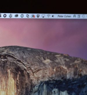 Как получить панель меню Mac под контролем |